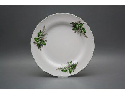 Talíř mělký 25cm Ofélie Konvalinky CZL č. 1