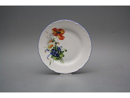 Talíř dezertní 19cm Ofélie Polní kvítí HAL č. 1