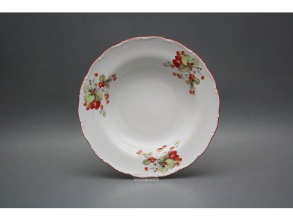 Talíř hluboký 23cm Ofélie Jahody CCL č. 1