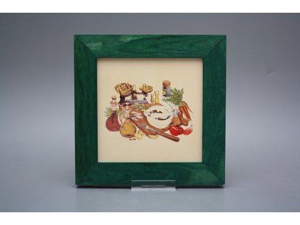 Obrázek 20x20cm Zeleninová zahrada eZLB č. 1