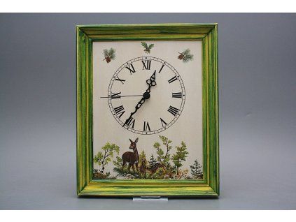 Nástěnné hodiny 25x30cm Srna cZM č. 1