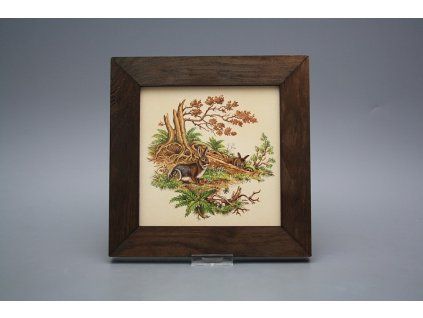 Obrázek 20x20cm Zajíci eTHB č. 1
