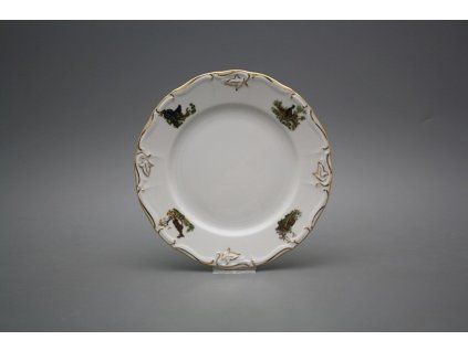 Talíř dezertní 19cm Marie Louise Myslivci EGL LUX č. 1