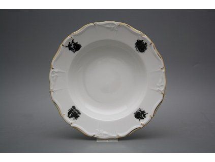 Talíř hluboký 23cm Marie Louise Rokokové panenky  EGL č. 1