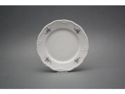 Talíř dezertní 19cm Marie Louise Světlemodré růžičky EBB č. 1