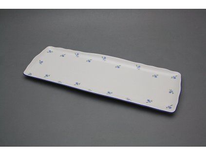 Podnos čtyřhranný 45cm Rokoko Pomněnky Házenky AAL č. 1