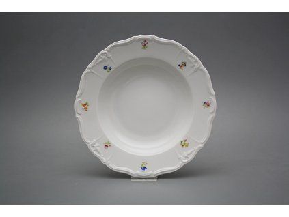 Talíř hluboký 23cm Marie Louise Sedmero kvítí ABB č. 1