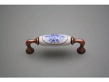 Rustikální úchytka Bohemia 96mm Royal Blue CU č. 1