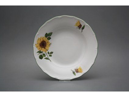 Talíř hluboký 24,5cm Verona Slunečnice CZL č. 1