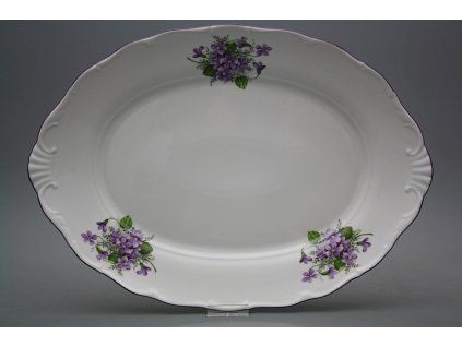 Ovál 40cm Verona Fialky CFL č. 1