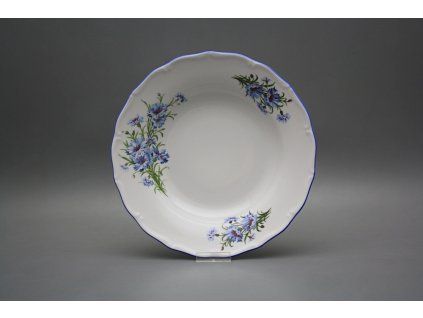 Talíř hluboký 24,5cm Verona Chrpy CAL č. 1