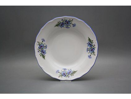 Talíř hluboký 24,5cm Verona Chrpy EAL č. 1