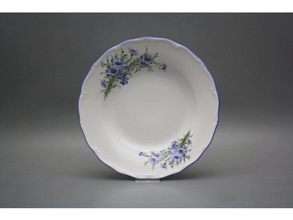 Talíř hluboký 24,5cm Verona Chrpy DAL č. 1