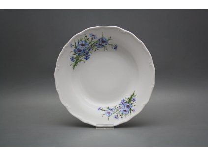 Talíř hluboký 24,5cm Verona Chrpy DBB č. 1