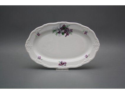 Miska přílohová 24cm Marie Louise Viola s mašlí KBB č. 1