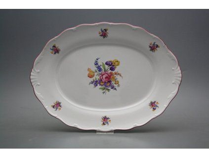 Ovál 36cm Verona Kytice s kosatcem FRL č. 1