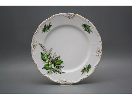 Talíř mělký 25cm Marie Louise Konvalinky EGL Lux č. 1