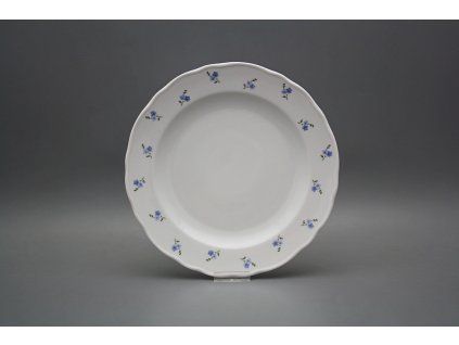 Talíř mělký 24cm Rokoko Pomněnky Házenky ABB č. 1