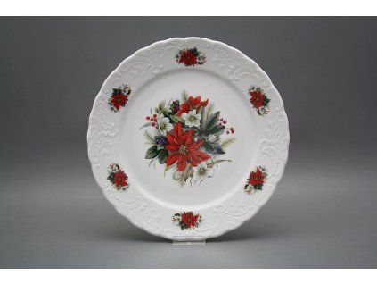 Talíř mělký 26cm Opera Winter Bouquet FBB č. 1