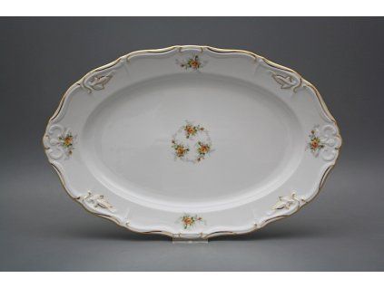 Ovál 36cm Marie Louise Čajové růžičky GGL Lux č. 1