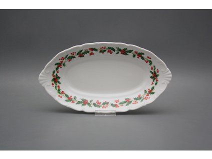 Miska přílohová 26cm Verona Vánoční Cesmína KBB č. 1