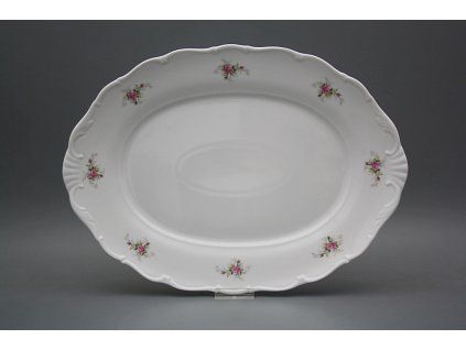 Ovál 36cm Verona Růžičky růžové ABB č. 1