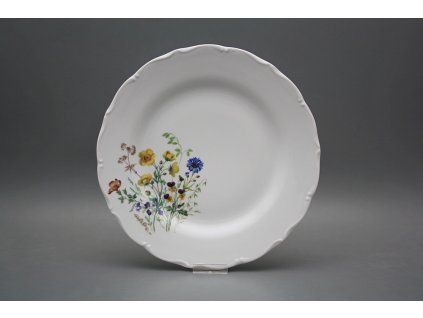 Talíř mělký 28cm Verona Kvetoucí louka motiv B HBB č. 1