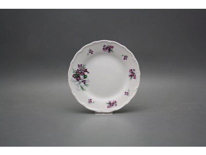 Talíř dezertní 17cm Verona Viola s mašlí KBB č. 1