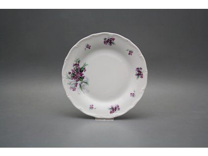 Talíř dezertní 19cm Verona Viola s mašlí KBB č. 1