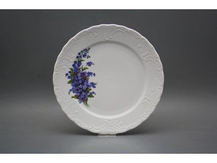 Talíř mělký 26cm Opera Pomněnky HBB č. 1