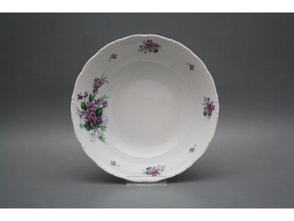 Mísa hluboká 23cm Ofélie Viola s mašlí KBB č. 1