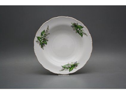 Talíř hluboký 23cm Ofélie Konvalinky CGL č. 1