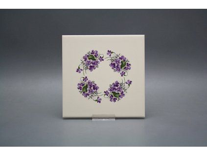 Obklad 15x15cm Fialky LBM č. 1