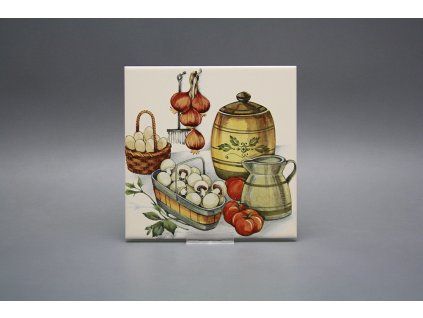 Obklad 15x15cm Italská kuchyně motiv C LBM č. 1