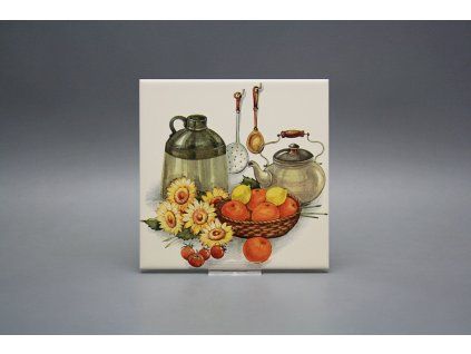Obklad 15x15cm Italská kuchyně motiv D LBM č. 1