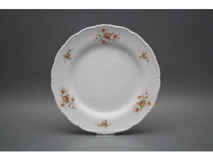Talíř mělký 25cm Ofélie Čajové růžičky S/M ABB č. 1