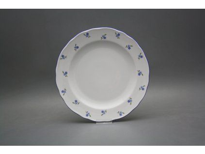 Talíř mělký 24cm Rokoko Pomněnky Házenky AAL č. 1