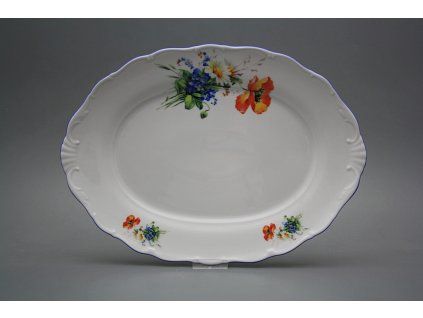 Ovál 36cm Verona Polní kvítí CAL č. 1