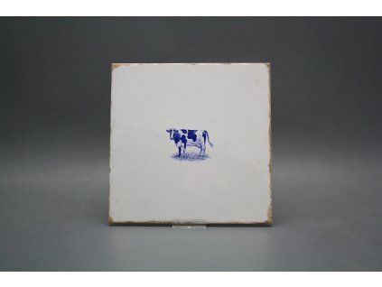 Obklad Forli Blanco 20x20cm Modrá farma Kráva č. 1