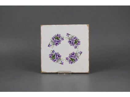 Obklad Forli Blanco 15x15cm Fialky č. 1