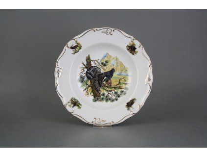 Talíř hluboký 23cm Marie Louise Tetřev GGL LUX č. 1