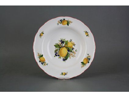 Talíř hluboký 23cm Ofélie Lemon FCL č. 1