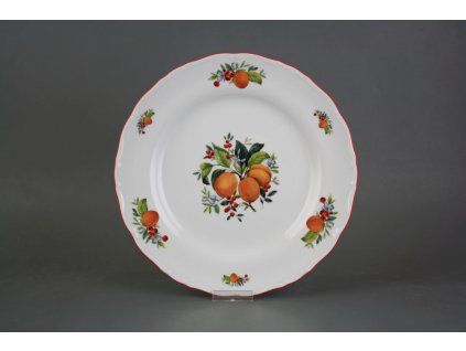 Talíř mělký 25cm Ofélie Apricot FCL č. 1