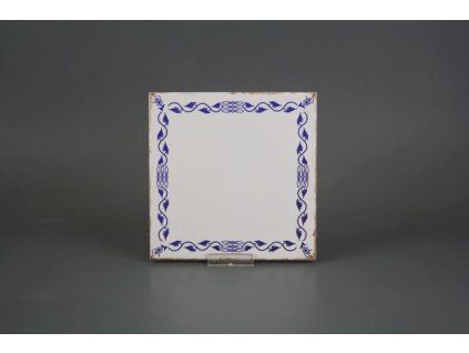 Obklad Forli Blanco 15x15cm Cibulákový dekor motiv D č. 1