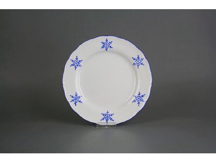 Talíř dezertní 19cm Ofélie Vánoční vločka AAL č. 1