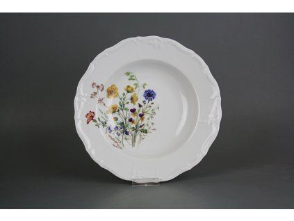 Talíř hluboký 23cm Marie Louise Kvetoucí louka motiv B HBB č. 1