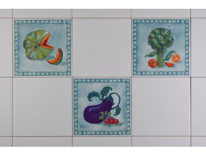 Sada obkladů 15x15cm 3dílná BASKETVEG WL č. 1