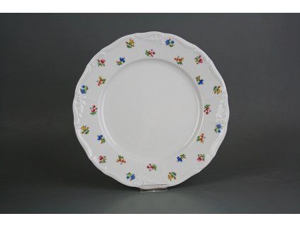 Talíř mělký 25cm Marie Louise Sedmero kvítí KBB č. 1