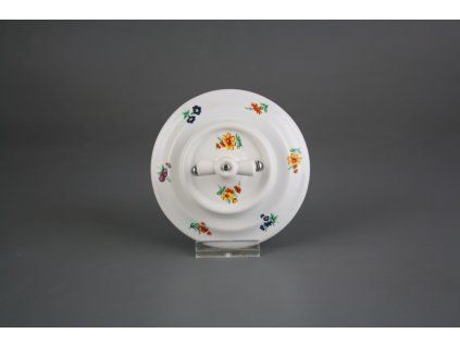 Porcelánový otočný vypínač č. 5 kompletní Házenky BBB č. 1