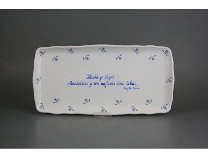 DARRUZ DÁRKOVÝ PODNOS 33CM ROKOKO POMNĚNKA HÁZENKY AAL